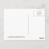 Wolkendecke Postkarte (Rückseite)