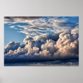 Wolkendecke - Stormy fast Poster (Vorne)