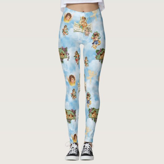 Wolkenente Leggings (Vorderseite)
