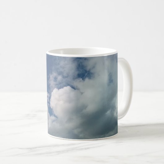 Wolkenexplosion Kaffeetasse (VorderseiteRechts)