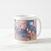 Wolkenfeen machen Wolken Kaffeetasse (VorderseiteRechts)