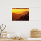 Wolkenfelder Tal, Tennessee Poster (Küche)