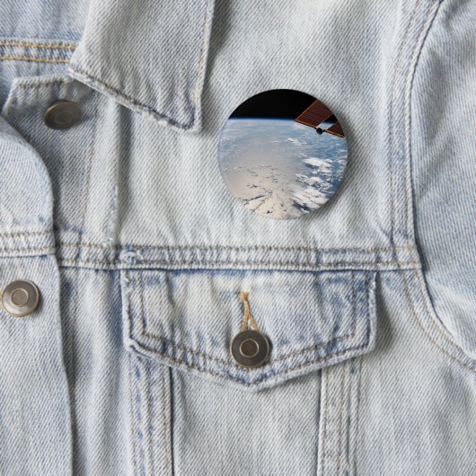 Wolkenformationen rund um den Sonnenuntergang vor  Button (Beispiel)