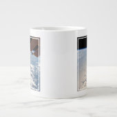 Wolkenformationen rund um den Sonnenuntergang vor Jumbo-Tasse (Vorderseite)