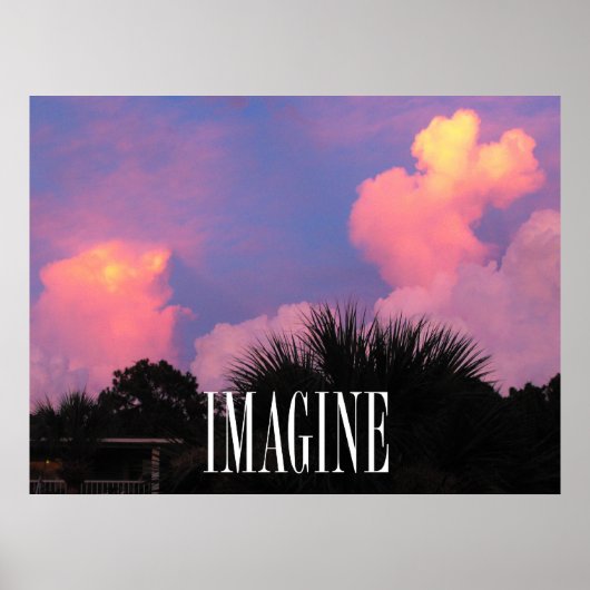 Wolkenformen Poster (Vorne)