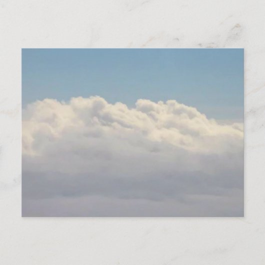 Wolkenfotografie Postkarte (Vorderseite)