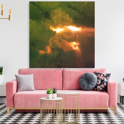 Wolkenfront Leinwanddruck (Insitu (Wohnzimmer))