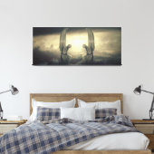 Wolkengeländer Leinwanddruck (Insitu (Schlafzimmer))