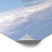 Wolkenhimmel Poster (Ecke)
