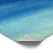 Wolkenhimmel Poster (Ecke)