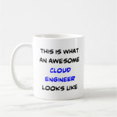 Wolkeningenieur, phantastisch kaffeetasse (Links)