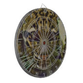 Wolkenkleopard Dartscheibe (Vorderseite Links)