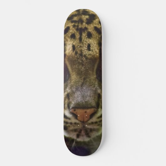 Wolkenkleopard Skateboard (Vorderseite)
