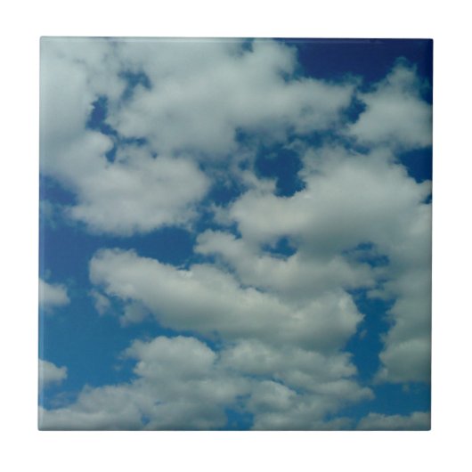 Wolkenkörper Fliese (Vorderseite)