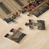 Wolkenkratzer am Petersdom, Rom, Italien Puzzle (Seite)