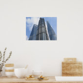 Wolkenkratzer aus Shanghai Poster (Küche)