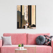 Wolkenkratzer, Charles Sheeler Leinwanddruck (Insitu (Wohnzimmer))