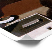 Wolkenkratzer, Charles Sheeler Poster (Ecke)