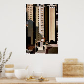 Wolkenkratzer, Charles Sheeler Poster (Küche)