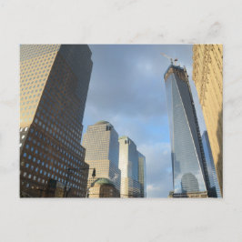 Wolkenkratzer der New Yorker Postkarte