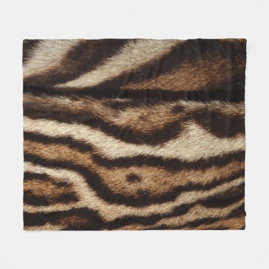 Wolkenkratzer Fell, exotische Muster. Fleecedecke (Vorderseite (Horizontal))