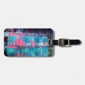 Wolkenkratzer Gepäckanhänger (Vorderseite horizontal)