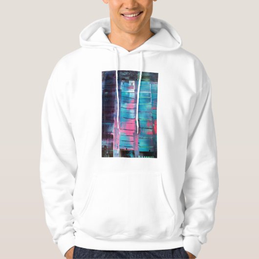 Wolkenkratzer Hoodie (Vorderseite)