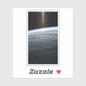 Wolkenkratzer im Südindischen Ozean. Aufkleber (Blatt)