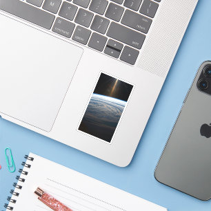 Wolkenkratzer im Südindischen Ozean. Aufkleber