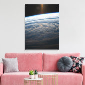 Wolkenkratzer im Südindischen Ozean. Leinwanddruck (Insitu (Wohnzimmer))