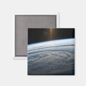 Wolkenkratzer im Südindischen Ozean. Magnet (Vorderseite/Rückseite)