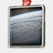 Wolkenkratzer im Südindischen Ozean. Ornament Aus Metall (Links)