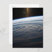 Wolkenkratzer im Südindischen Ozean. Postkarte (Vorne/Hinten)