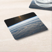 Wolkenkratzer im Südindischen Ozean. Rechteckiger Pappuntersetzer (angewinkelt)