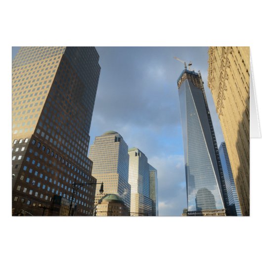 Wolkenkratzer in New York (Vorderseite (Horizontal))