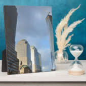 Wolkenkratzer in New York Fotoplatte (Seite)