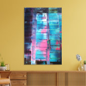 Wolkenkratzer Leinwanddruck (Insitu (Wohnzimmer))