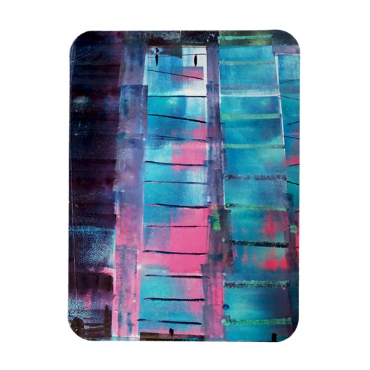 Wolkenkratzer Magnet (Vertikal)