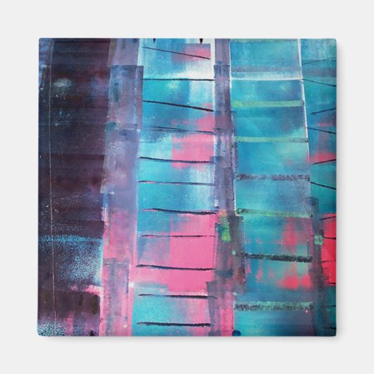 Wolkenkratzer Magnet (Vorne)