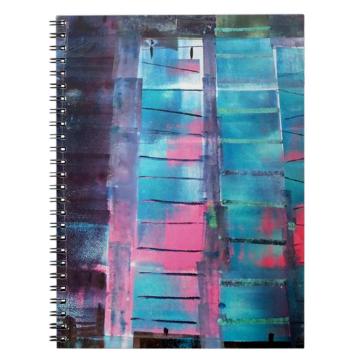 Wolkenkratzer Notizblock (Vorderseite)