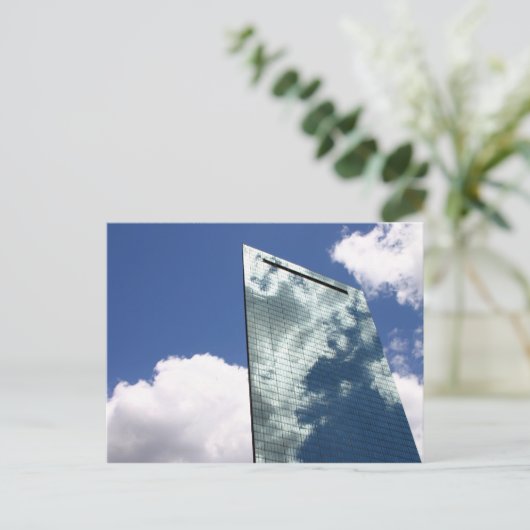 Wolkenkratzer Postkarte (Stehend Vorderseite)