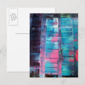 Wolkenkratzer Postkarte (Vorne/Hinten)