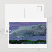 Wolkenkratzer Postkarte (Vorne/Hinten)