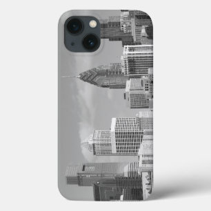 Wolkenkratzer, schwarz-weiß Case-Mate iPhone hülle