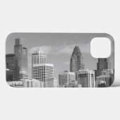Wolkenkratzer, schwarz-weiß Case-Mate iPhone hülle (Rückseite (Horizontal))