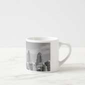 Wolkenkratzer, schwarz-weiß espressotasse (Rechts)