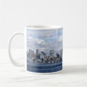Wolkenkratzer Seattles Washington Kaffeetasse (Links)