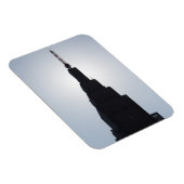 Wolkenkratzer-Silhouette Shinjuku, Tokio, Japan Magnet (Rechte Seite)
