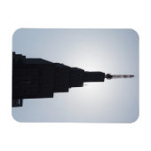 Wolkenkratzer-Silhouette Shinjuku, Tokio, Japan Magnet (Horizontal)