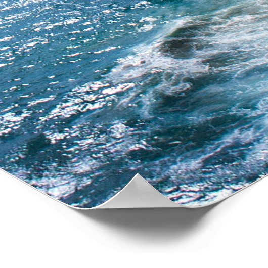 Wolkenkratzer Sommersaison mit Kliff Poster (Ecke)